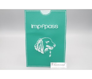 Stickdatei - Langhaar Dackel Silhouette